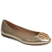 
                        
                          Load image into Gallery viewer, Tory Burch Tumbled Leather Claire Ballet Flat
                        
                      