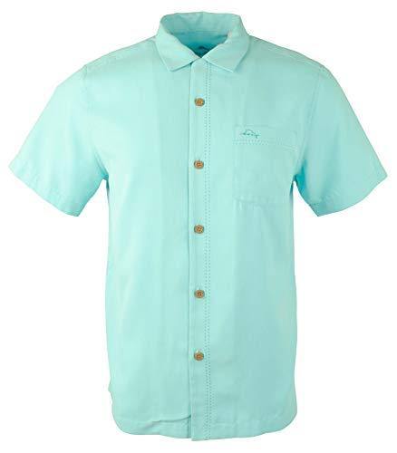Tommy Bahama Mens Royal Bermuda Camp Shirt Short Sleeve Shirts - JOY2ESpree