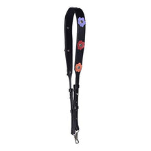 
                        
                          गैलरी व्यूवर में इमेज लोड करें, Beaulegan Wide Studded Flower Leather Purse Strap Replacement - Adjustable for Shoulder Crossbody Bag (Black/Gold Clasp)
                        
                      