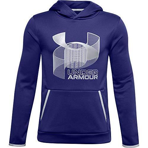 Under Armour Boys' Fleece Branded Hoodie