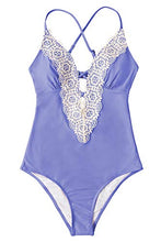 
                        
                          Muat gambar ke penampil Galeri, CUPSHE Fashion Women's Ladies Vintage Lace Bikini Sets Beach Swimwear Bathing Suit
                        
                      