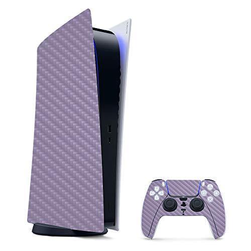 MightySkins Carbon Fiber Skin Compatible with PS5 / Playstation 5 Digital Edition Bundle - JOY2ESpree