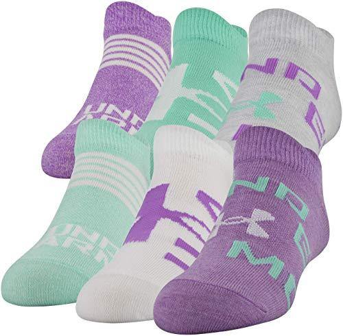 Under Armour Youth Essential 2.0 No Show Socks, 6-Pairs