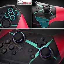 
                        
                          画像をギャラリービューアに読み込む, Wireless pro Game Controller 2-Pack for Nintendo Switch by Gamebound (2 Pack Black) - JOY2ESpree
                        
                      