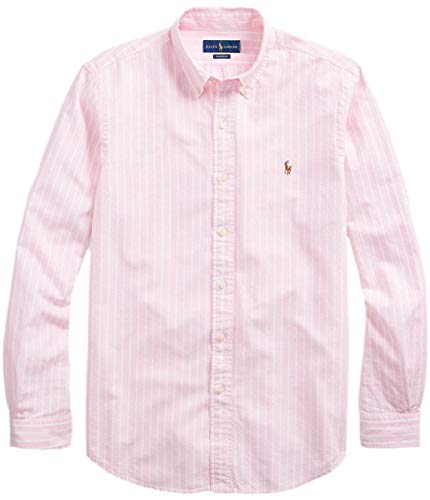 Ralph Lauren Mens Logo Button-Down Dress Shirt