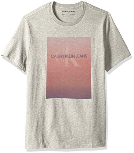 Calvin Klein Men's Short Sleeve Monogram Logo T-Shirt