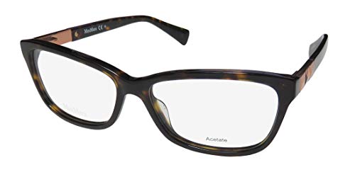 Max Mara 1205 Womens Designer Crystals Spring Hinges Premium Segment Authentic Eyeglasses/Eyewear