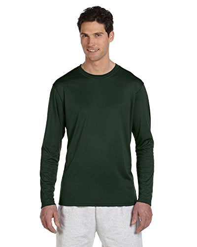 Champion Men's Long-Sleeve Double-Dry Performance T-Shirt