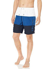
                        
                          画像をギャラリービューアに読み込む, Nautica Men's Quick Dry Classic Logo Tri-Block Series Swim Trunk - JOY2ESpree
                        
                      