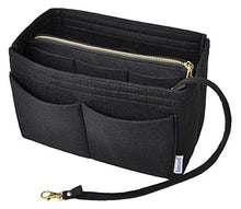 
                        
                          將圖片載入圖庫檢視器 Vercord Felt Organizer Insert for Purse Handbag Tote Bag in Bag Inside Shaper Divider Neo Beige Small
                        
                      