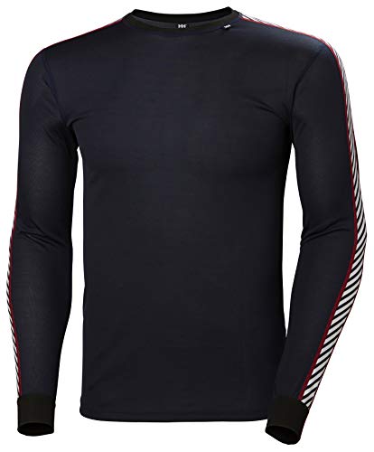 Helly-Hansen Men's LIFA Stripe Performance Long Sleeve Crewneck Thermal Baselayer Top