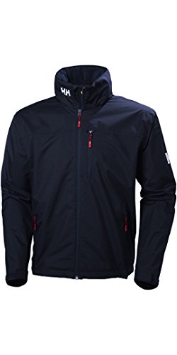 Helly-Hansen Men's Crew Hooded Waterproof Windproof Breathable Rain Coat Jacket
