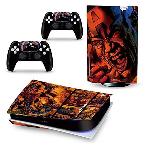Mmoptop PS5 Skin Venom for Playstation 5 Disc Edition with Console and Dualsense Controller Full Set - JOY2ESpree