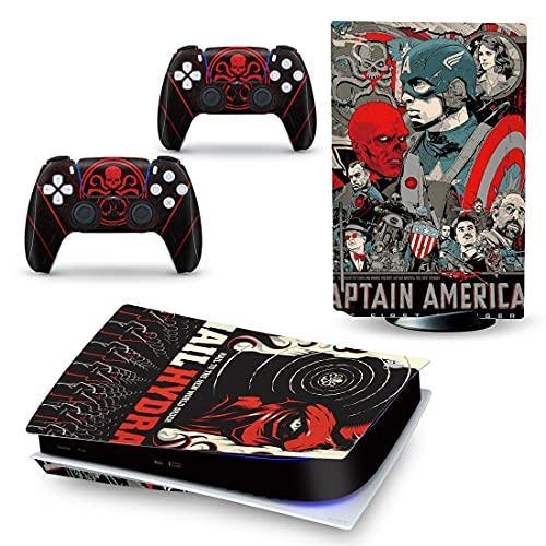 Mmoptop PS5 Skin Venom for Playstation 5 Disc Edition with Console and Dualsense Controller Full Set - JOY2ESpree