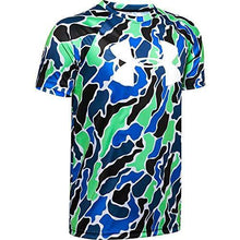 
                        
                          Muat gambar ke penampil Galeri, Under Armour Boys' Tech Big Logo Printed Short Sleeve Gym T-Shirt
                        
                      