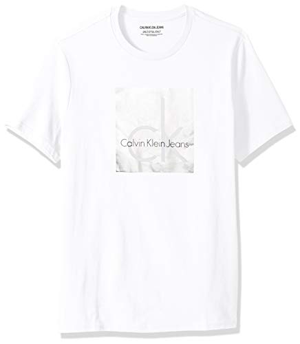 Calvin Klein Men's Short Sleeve Monogram Logo T-Shirt