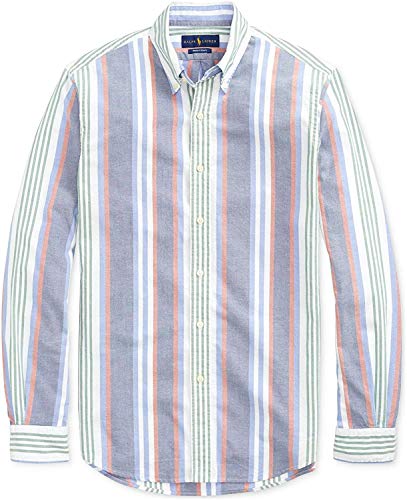 Polo Ralph Lauren Mens Classic Fit Oxford Longsleeve Buttondown Shirt