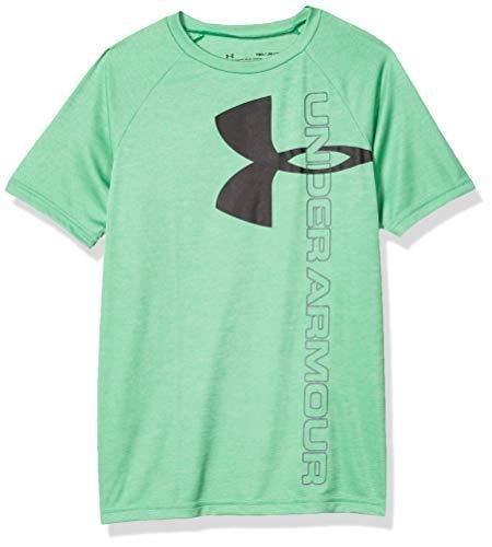 Under Armour Boys' Tech Split Logo Hybrid T-Shirt - JOY2ESpree
