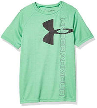 
                        
                          Load image into Gallery viewer, Under Armour Boys' Tech Split Logo Hybrid T-Shirt - JOY2ESpree
                        
                      