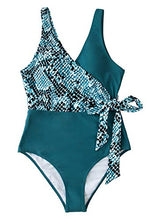 
                        
                          画像をギャラリービューアに読み込む, CUPSHE Women's One Piece Swimsuit Knotted Color Block Bathing Suit
                        
                      