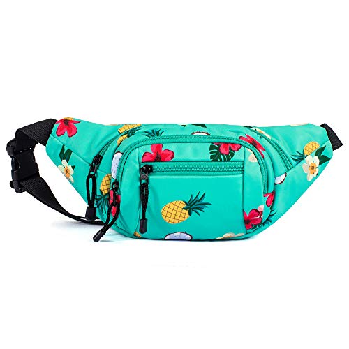 TOPERIN Fashion Fanny Pack Cute Running Belt Waist Pack Running Waist Bag Belt