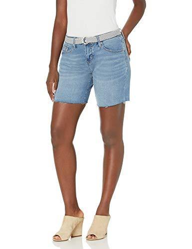 Jag Jeans Women's Demi 8" Belted Boyfriend Short