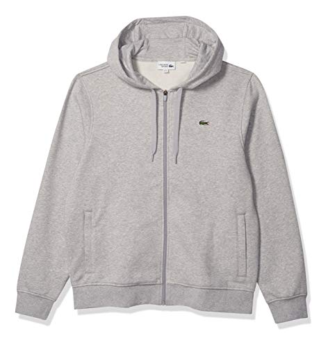 Lacoste Mens Sport Long Sleeve Fleece Full Zip Hoodie Sweatshirt