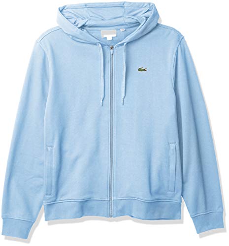 Lacoste Mens Sport Long Sleeve Fleece Full Zip Hoodie Sweatshirt