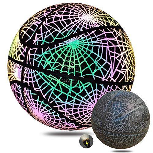 KPASON Basketball Holographic Glow in The Dark Basketball - JOY2ESpree