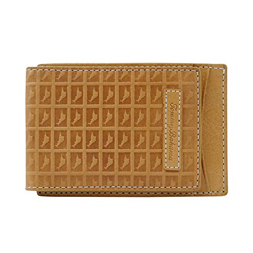 Tommy Bahama Men's 100% Leather Slim Card Case Carrier Wallet