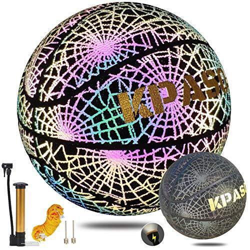 KPASON Basketball Holographic Glow in The Dark Basketball - JOY2ESpree