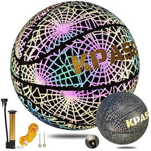 
                        
                          गैलरी व्यूवर में इमेज लोड करें, KPASON Basketball Holographic Glow in The Dark Basketball - JOY2ESpree
                        
                      