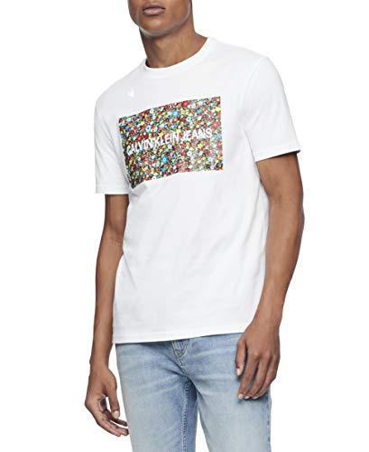 Calvin Klein Men's Short Sleeve Monogram Logo T-Shirt