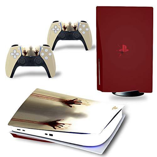 DAPANZ Vinyl Skin Sticker Decal Full Cover for Playstation 5 Console and Remote Controllers Disk Edition The Flag of United States - JOY2ESpree