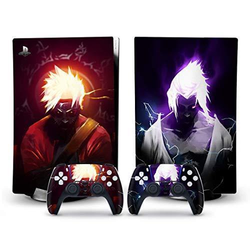 Mmoptop PS5 Skin Dragon-Ball Goku for Playstation 5 Digital Edition with Console and Dualsense Controller Full Set - JOY2ESpree