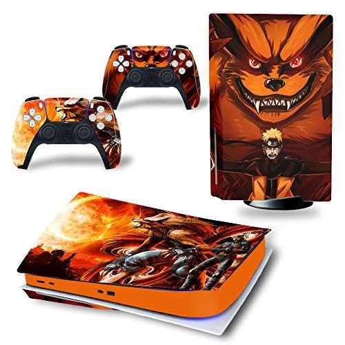 Mmoptop PS5 Skin Aven-GeRs for Playstation 5 Disc Version with Console and Dualsense Controller - Full Set - JOY2ESpree