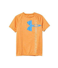 
                        
                          Load image into Gallery viewer, Under Armour Boys' Tech Split Logo Hybrid T-Shirt - JOY2ESpree
                        
                      
