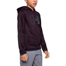 
                        
                          Load image into Gallery viewer, Under Armour Boys' Fleece Branded Hoodie
                        
                      