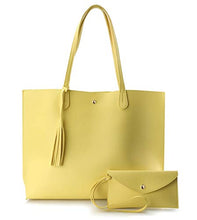 
                        
                          Load image into Gallery viewer, Minimalist Clean Cut Pebbled Faux Leather Tote Womens Shoulder Handbag
                        
                      