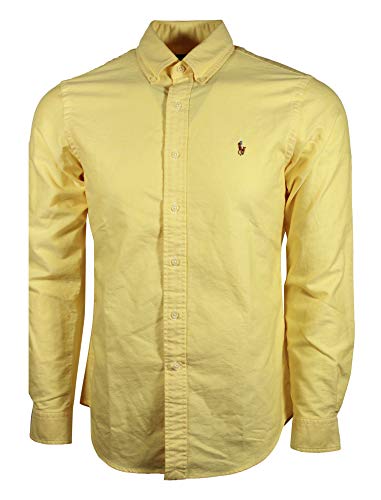 Polo Ralph Lauren Mens Classic Fit Oxford Longsleeve Buttondown Shirt