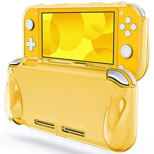 JETech Protective Case for Nintendo Switch Lite 2019, Grip Cover with Shock-Absorption and Anti-Scratch Design, HD Clear - JOY2ESpree