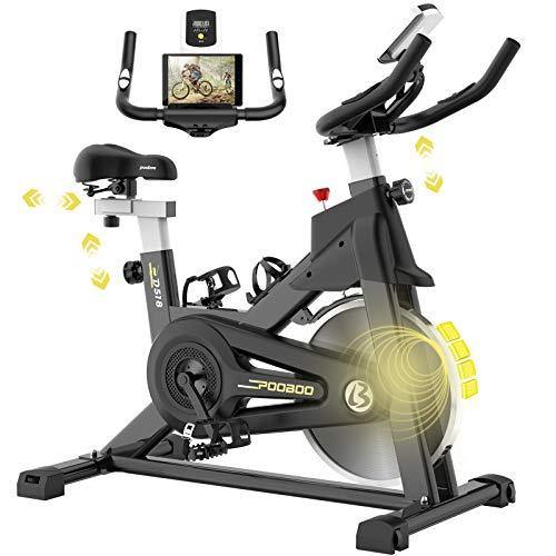 pooboo Magnetic Exercise Bike Indoor Cycling Bike Stationary - JOY2ESpree