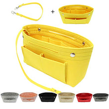 
                        
                          Muat gambar ke penampil Galeri, MISIXILE Felt Purse Organizer Insert Handbag Organizer,Tote Bag in Bag Organizer Fits Speedy Neverfull with Handles Keychain
                        
                      