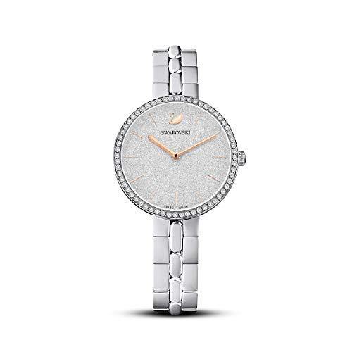 SWAROVSKI Women's Cosmopolitan Watch Collection, Metal Bracelet, Stainless Steel Band - JOY2ESpree