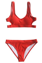 
                        
                          Cargar imagen en el visor de la galería, CUPSHE Women's Bikini Swimsuit Cutout Low Waist Two Piece Bathing Suit
                        
                      