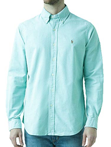 Polo Ralph Lauren Mens Classic Fit Oxford Longsleeve Buttondown Shirt