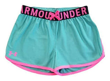 
                        
                          Cargar imagen en el visor de la galería, Under Armour Girls' Play Up Solid Workout Gym Shorts
                        
                      