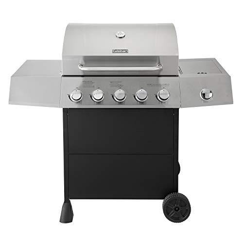 Cuisinart CGG-888 Grill Stainless Steel Lid 22-Inch Round Outdoor Flat Top Gas, 360° Griddle Cooking Center - JOY2ESpree