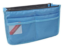 
                        
                          Muat gambar ke penampil Galeri, Vercord Updated Purse Handbag Organizer Insert Liner Bag in Bag 13 Pockets Purple Small
                        
                      