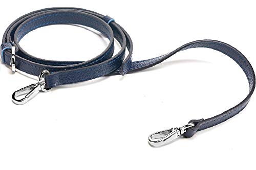 LIVE UP Full Grain Leather Adjustable Replacement Strap Cross Body Bag Purse, 43-51 Inch